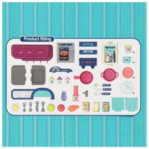 Kuchnia z akcesoriami w walizce MEGA CREATIVE 572010