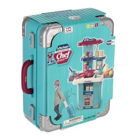 Kuchnia z akcesoriami w walizce MEGA CREATIVE 572010