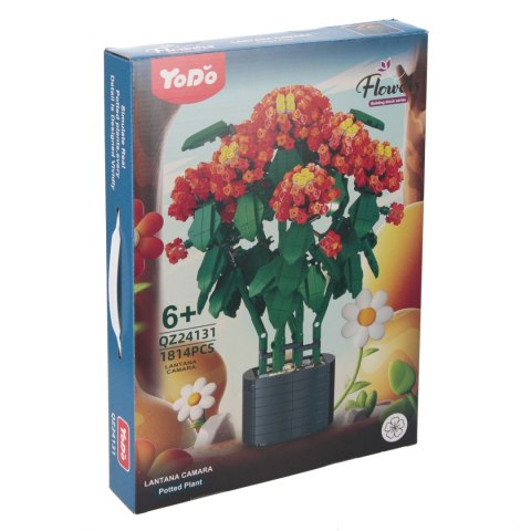 Klocki konstrukcyjne Kwiaty 1814szt MEGA CREATIVE 567491