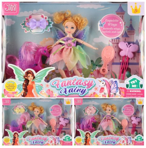 Lalka 12cm z akcesoriami mix MEGA CREATIVE 572644