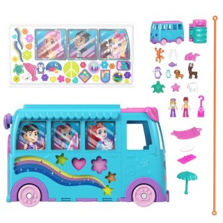 Polly Pocket Podróżny Van Mega przygoda Zestaw JCC22 WB2