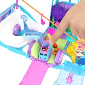 Polly Pocket Podróżny Van Mega przygoda Zestaw JCC22 WB2