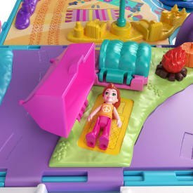 Polly Pocket Podróżny Van Mega przygoda Zestaw JCC22 WB2