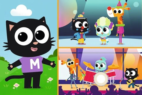 Puzzle 24 elementy Maxi Przygody Kotka Milo TREFL 14371 TR