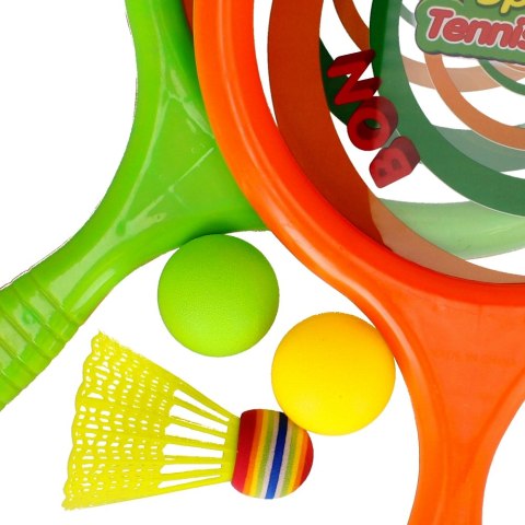 Rakietki do gry z akcesoriami MEGA CREATIVE 488339