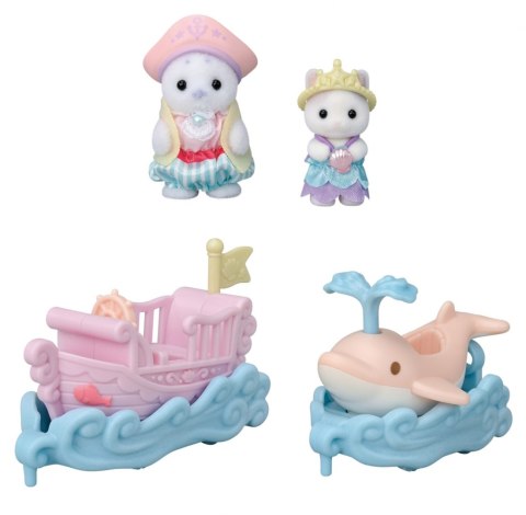 Sylvanian Families 5820 Morskie pojazdy i figurki maluszków w parku rozrywki