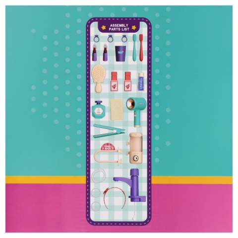 Toaletka z akcesoriami światło i dzik MEGA CREATIVE 566783