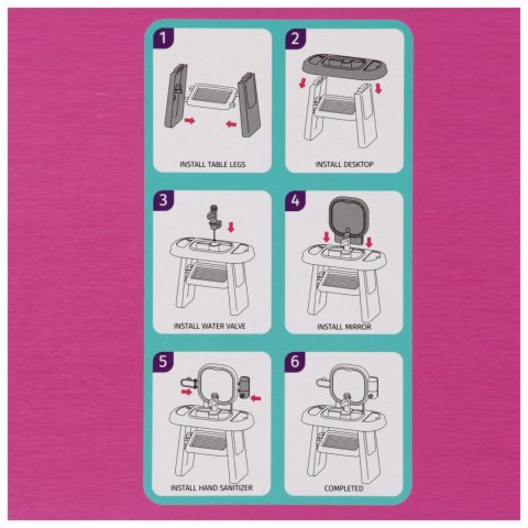 Toaletka z akcesoriami światło i dzik MEGA CREATIVE 566783