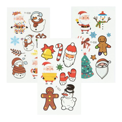 Tatuaż święta świecące w ciemności Boże Narodzenie ARPEX BN1304