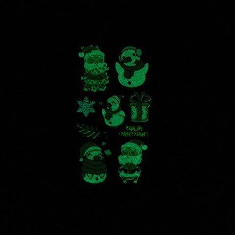 Tatuaż święta świecące w ciemności Boże Narodzenie ARPEX BN1304