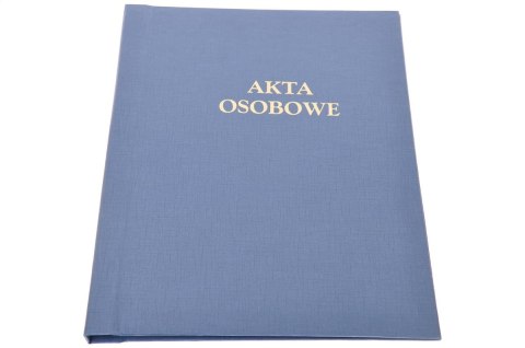 Teczka do Akt Osobowych A4 oklejana granatowa DELFIN