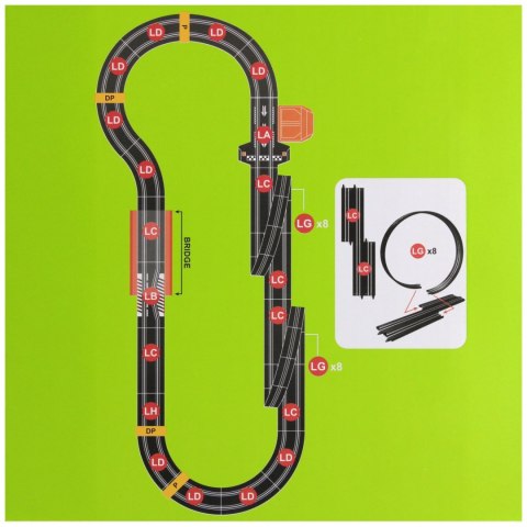 Tor samochodowy na kabel MEGA CREATIVE 567310