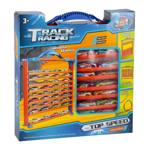 Tor samochodowy z akcesoriami garaż MEGA CREATIVE 572053