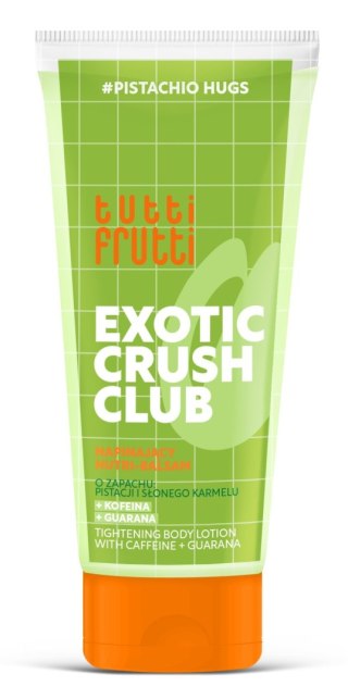 Tutti Frutti Pistachio Hugs Napinający nutri-balsam do ciała pistacja + kofeina + guarana, 200ml