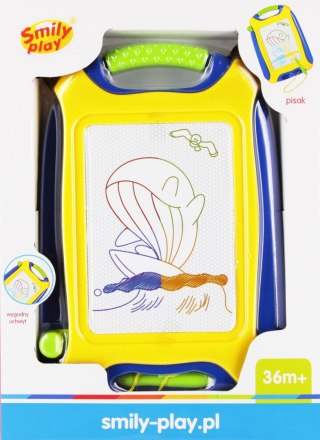 Znikopis magnetyczny kolorowy 24x33x4 SMILY PLAY SP84960AN