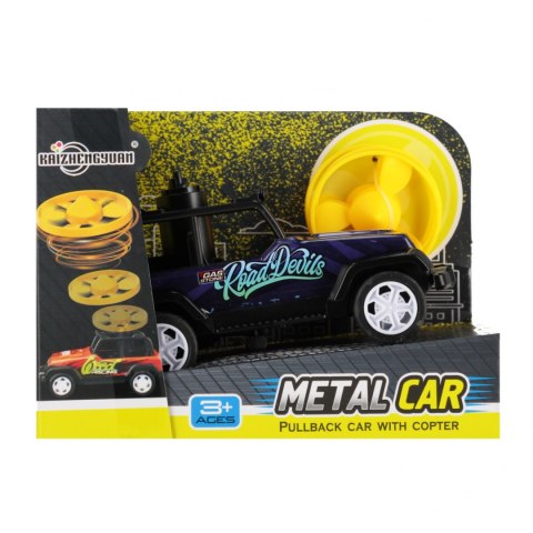 Auto metalowe z dyskiem mix MEGA CREATIVE 568824