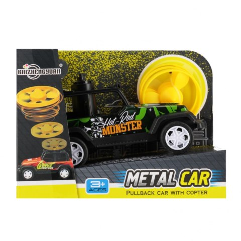 Auto metalowe z dyskiem mix MEGA CREATIVE 568824