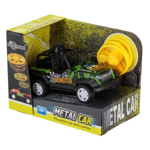 Auto metalowe z dyskiem mix MEGA CREATIVE 568824