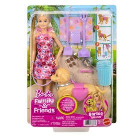 Barbie Malibu Spacer z pieskiem czyścioszkiem JJB46
