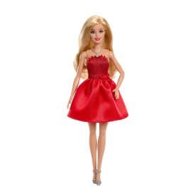 Barbie Mattel 80-lecie Rubinowa sukienka Lalka JGD25