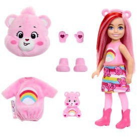 Care Bears Troskliwe Misie Barbie Chelsea Cutie Reveal Lalka Asortyment JCN97