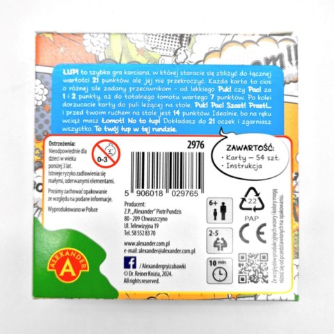 Gra Rodzinna karciana Łup ALEXANDER 029765 ALX