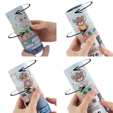 KREDKI OLO 8KOL SUPER JUMBO TEMP KIDEA TUB KART