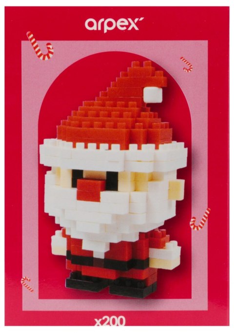 Klocki konstrukcyjne 200el mix3 Boże Narodzenie ARPEX BN5944