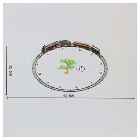 Kolejka na baterie funkcja spray MEGA CREATIVE 569320