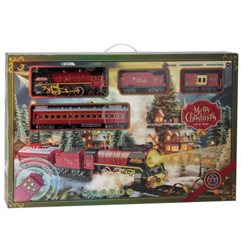 Kolejka zdalnie sterowana Christmas funkcja spray MEGA CREATIVE 567100