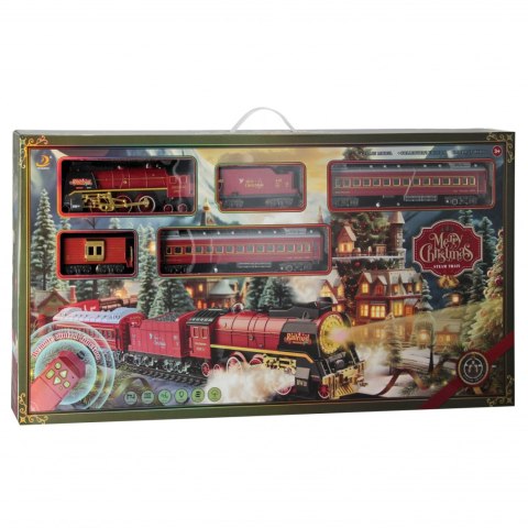 Kolejka zdalnie sterowana Christmas funkcja spray MEGA CREATIVE 569210