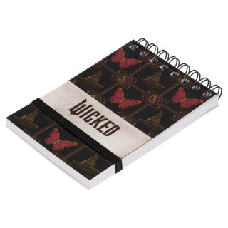 Kołonotes z gumką A6/96k kratka Wicked BENIAMIN 43249 BEN