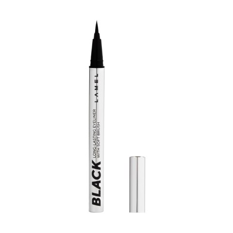LAMEL Eyeliner z miękkim pędzelkiem Black 01