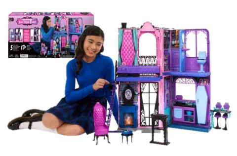 Monster High Nawiedzony hotel Domek dla lalek JBF16