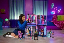 Monster High Nawiedzony hotel Domek dla lalek JBF16