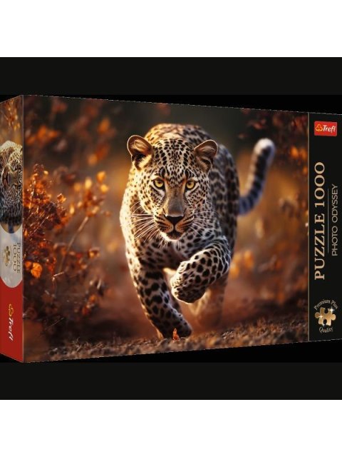 -PUZZLE 1000EL TREFL DZIKI LEOPARD PUD6
