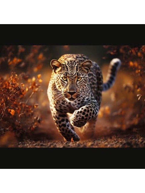 -PUZZLE 1000EL TREFL DZIKI LEOPARD PUD6