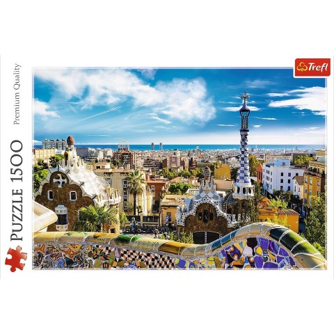 Puzzle 1500 elementów Barcelona TREFL 26147 TR
