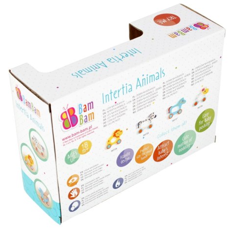 Zebra na kółkach BAM BAM 383728