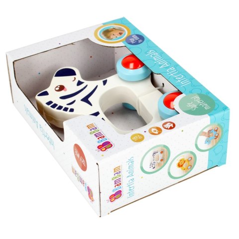 Zebra na kółkach BAM BAM 383728