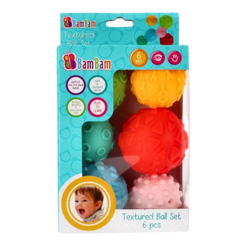 Zestaw kul sensorycznych 6 szt. BAM BAM 471563