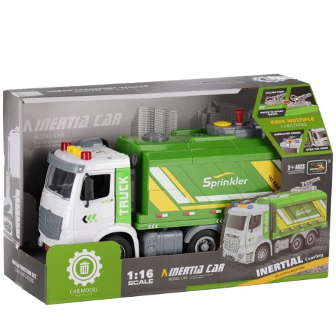 Auto ciężarowe Śmieciarka światło/dźwięk mix MEGA CREATIVE 573896