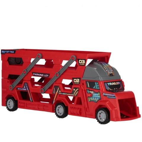 Auto ciężarowe Transporter z akcesoriami metal mix MEGA CREATIVE 571956