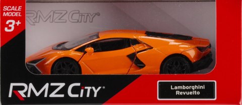Auto osobowe metalowe P/B 16x7x7 Lambo Revuelto pomarańczowe DAFFI K-181