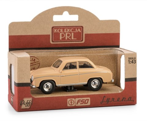 DAFFI PRL SYRENA 104 BEŻOWA 1:43