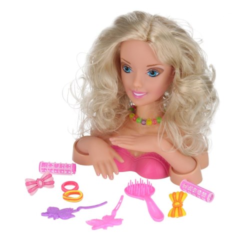 Głowa do stylizacji z akcesoriami MEGA CREATIVE 572621