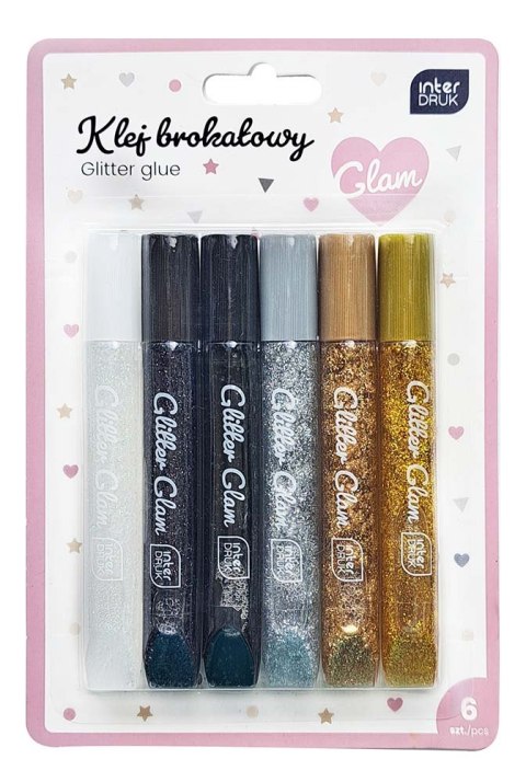 KLEJ BROK 10,5ML 6KOL GLAM INT B/C