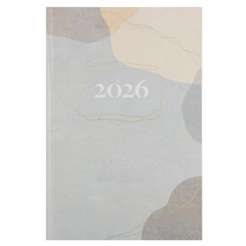 Kalendarz książkowy A5 oprawa twarda dzień na stronie Grasso KALPOL.BIS 474254 KAL