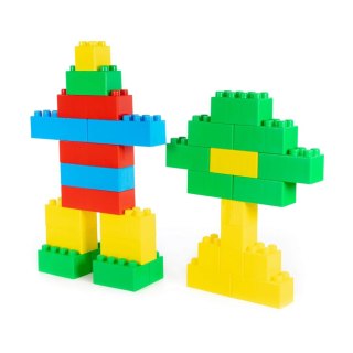 Klocki 56el Budowniczy XL POLESIE 93688 WADP