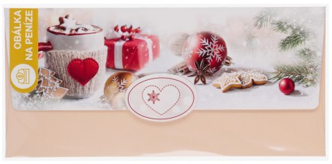 Koperta na pieniądze 85x180 Boże Narodzenie MFP 5560066